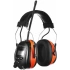 PROTEAR Bluetooth AM FM Radyo Kulaklıklar, 25dB Kulak Koruma - Turuncu
