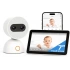 Simsky Video Bebek Monitörü 2×4MP Kamera, 6X Yakınlaştırma - 1 Kamera