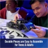 4D Build Store DC Batman Retro Batmobile 3D Puzzle Model Seti