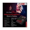 5 Core Ses Arabirimi Mikseri PC XLR Bluetooth MX 4CH Siyah