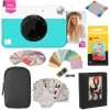 KODAK Printomatic Tam Renkli Anında Baskı Dijital Fotoğraf Makinesi - Başlangıç ​​Paketi Mavi Başlangıç Paketi