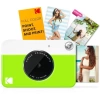 KODAK Printomatic Tam Renkli Anında Baskı Dijital Fotoğraf Makinesi - Başlangıç ​​Paketi Yeşil Başlangıç Paketi