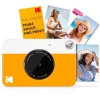 KODAK Printomatic Tam Renkli Anında Baskı Dijital Fotoğraf Makinesi - Başlangıç ​​Paketi Sarı Başlangıç Paketi