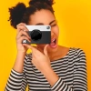KODAK Printomatic Tam Renkli Anında Baskı Dijital Fotoğraf Makinesi Siyah Fotoğraf Makinesi