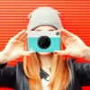 KODAK Printomatic Tam Renkli Anında Baskı Dijital Fotoğraf Makinesi Mavi Fotoğraf Makinesi