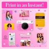 KODAK Printomatic Tam Renkli Anında Baskı Dijital Fotoğraf Makinesi Barbie Baskılı Fotoğraf Makinesi
