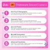 KODAK Printomatic Tam Renkli Anında Baskı Dijital Fotoğraf Makinesi Barbie Baskılı Fotoğraf Makinesi