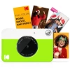 KODAK Printomatic Tam Renkli Anında Baskı Dijital Fotoğraf Makinesi Yeşil Fotoğraf Makinesi