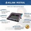 KLIM Mistral Güçlü Turbo Laptop Fanları (4500 RPM) (Sadece Kutusu Hasarlı)