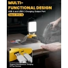LIVOWALNY Kablosuz LED Çalışma Lambası, Dewalt 20V Batarya ile Uyumlu, 112W