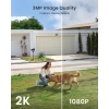 ieGeek Kablosuz Dış Mekan Güvenlik Kameraları, 2K 3MP Pilli WiFi