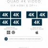 Kensington SD4790P USB-C Dörtlü 4K DisplayLink Bağlantı İstasyonu