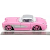 Jada Toys Pink Slips 1:24 W4 1957 Chevy Corvette Döküm Araba (Kutusu Hafif Hasarlı)