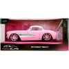 Jada Toys Pink Slips 1:24 W4 1957 Chevy Corvette Döküm Araba (Kutusu Hafif Hasarlı)