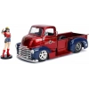 Jada Toys DC Comics Bombshells 1:24 1952 Chevy COE Pickup Die-cast Araba (Kutusu Hafif Hasarlı)