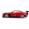 Jada Toys Power Rangers 1:32 Kırmızı Ranger 2009 Nissan GT-R R35 Ben Sopra Döküm Arabalar