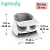 Ingenuity Baby Base 2si 1 Arada Mama ve Yer Sandalyesi, Gri