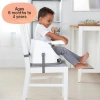 Ingenuity Baby Base 2si 1 Arada Mama ve Yer Sandalyesi, Gri