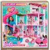 Barbie Dreamhouse, Havuz Partisi Bebek Evi, 75ten Fazla Parça ve 3 Katlı Kaydırak