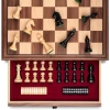 A&A Satranç Takımları Triple Weighted Pieces w/ Walnut Box