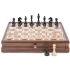 A&A Satranç Takımları Triple Weighted Pieces w/ Walnut Box