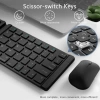 Acoucou Katlanabilir Bluetooth Klavye Siyah