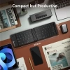 Acoucou Katlanabilir Bluetooth Klavye Siyah