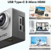 AKASO EK7000 4K30FPS 20MP Ultra HD Sualtı Aksiyon Kamerası Silver