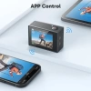 AKASO EK7000 4K30FPS 20MP Ultra HD Sualtı Aksiyon Kamerası Delikli Siyah