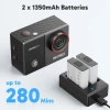 AKASO EK7000 Pro 4K Dokunmatik Ekran Sualtı Aksiyon Kamerası With 128GB MicroSD Card