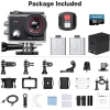 AKASO EK7000 Pro 4K Su Geçirmez Dokunmatik Ekranlı Aksiyon Kamerası With 256GB MicroSD Card