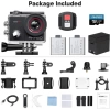 AKASO EK7000 Pro 4K Su Geçirmez Dokunmatik Ekranlı Aksiyon Kamerası With 64GB MicroSD Card