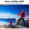 AKASO V50 Elite 4K60fps Dokunmatik Ekran WiFi Su Geçirmez Aksiyon Kamerası With 128GB MicroSD Card