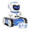 ALLCELE Müzikli ve LEDli Uzaktan Kumandalı Robot Blue White Pro