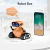 ALLCELE Müzikli ve LEDli Uzaktan Kumandalı Robot Turuncu Standard