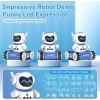 ALLCELE Uzaktan Kumandalı RC Robot Blue White Pro