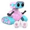 ALLCELE Uzaktan Kumandalı RC Robot Pink Blue Standard