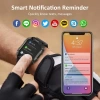 AMAZTIM Akıllı Saat, Fitness Takip Cihazı, Su Geçirmez, Unisex - Karbon Siyah