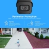 Amcrest 4K Güvenlik Kamera Sistemi 4K 8MP Black - 8CH NVR + 4 Bullets (2.8mm) w/ 2TB HDD