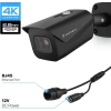 Amcrest 4K Güvenlik Kamera Sistemi 4K 8MP Black - 8CH NVR + 4 Bullets (2.8mm) w/ 2TB HDD
