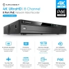Amcrest 4K Güvenlik Kamera Sistemi 4K 8MP White - 8CH NVR + 4 Bullets (2.8mm) w/ 2TB HDD