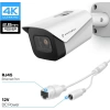 Amcrest 4K Güvenlik Kamera Sistemi 4K 8MP White - 8CH NVR + 4 Bullets (2.8mm) w/ 2TB HDD