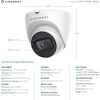 Amcrest 5MP POE Güvenlik Kamera Sistemi Dış Mekan 8CH POE NVR Beyaz