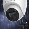 Amcrest 5MP POE Güvenlik Kamera Sistemi Dış Mekan 8CH POE NVR Beyaz