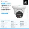 Amcrest Gece Renkli AI Taretli IP PoE 20fps Kamera Beyaz White