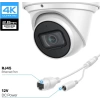 Amcrest UltraHD 4K 8MP Dış Mekan Güvenliği IP Taretli PoE Kamera Beyaz