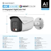Amcrest UltraHD 4K (8MP) IP PoE AI 15fps Kamera Beyaz White