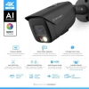 Amcrest UltraHD 4K (8MP) IP PoE AI 15fps Kamera Siyah Black