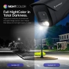 Amcrest UltraHD 4K (8MP) IP PoE AI 15fps Kamera Siyah Black