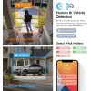 Amcrest UltraHD 4K (8MP) IP PoE AI 15fps Kamera White